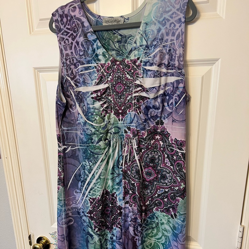 Very flattering dress from Cracker Barrel